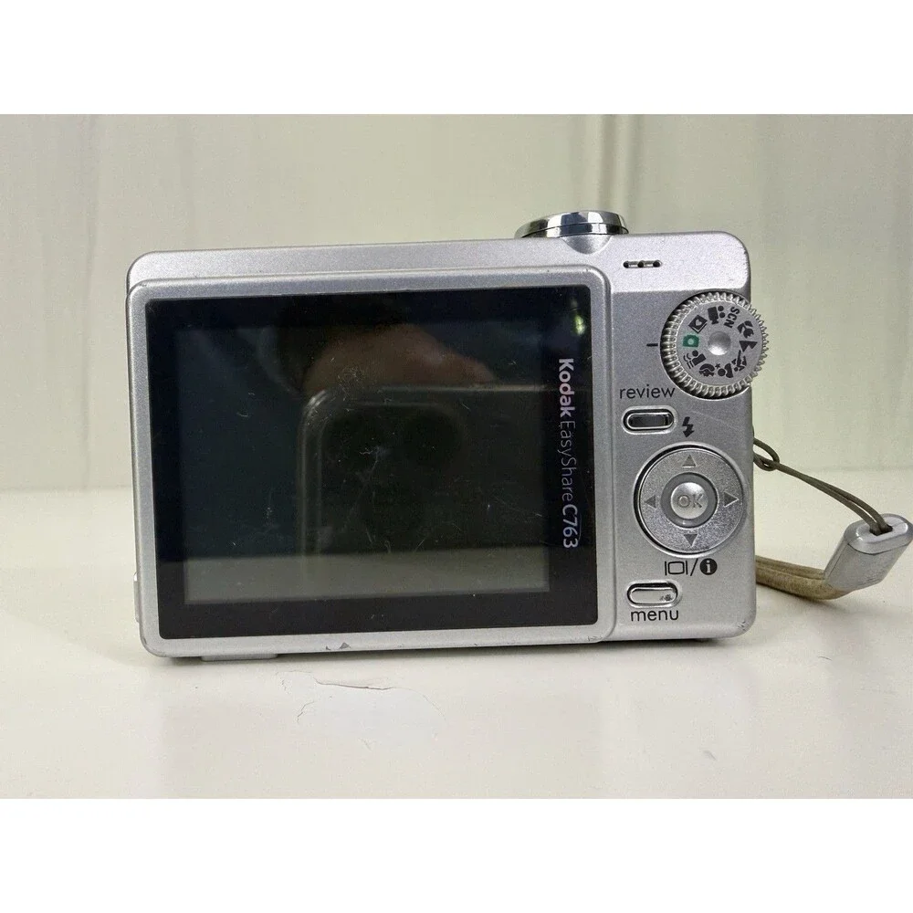 Kodak Easy Share C763 7.1 MP Retro Digital Camera With Battery Tested Works